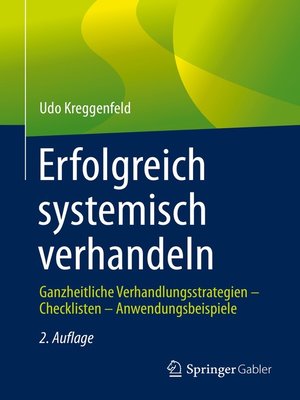 cover image of Erfolgreich systemisch verhandeln
